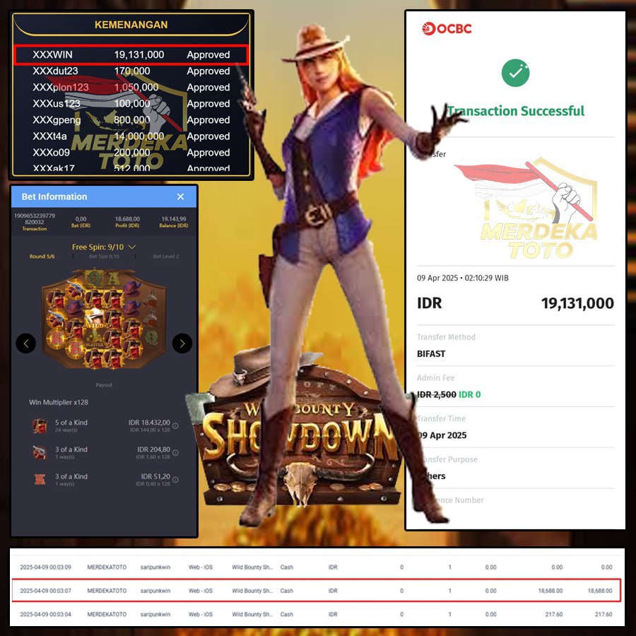 CUAN TERUSS!! MENANG LAGI SEBESAR 19 JT DI MERDEKATOTO!!