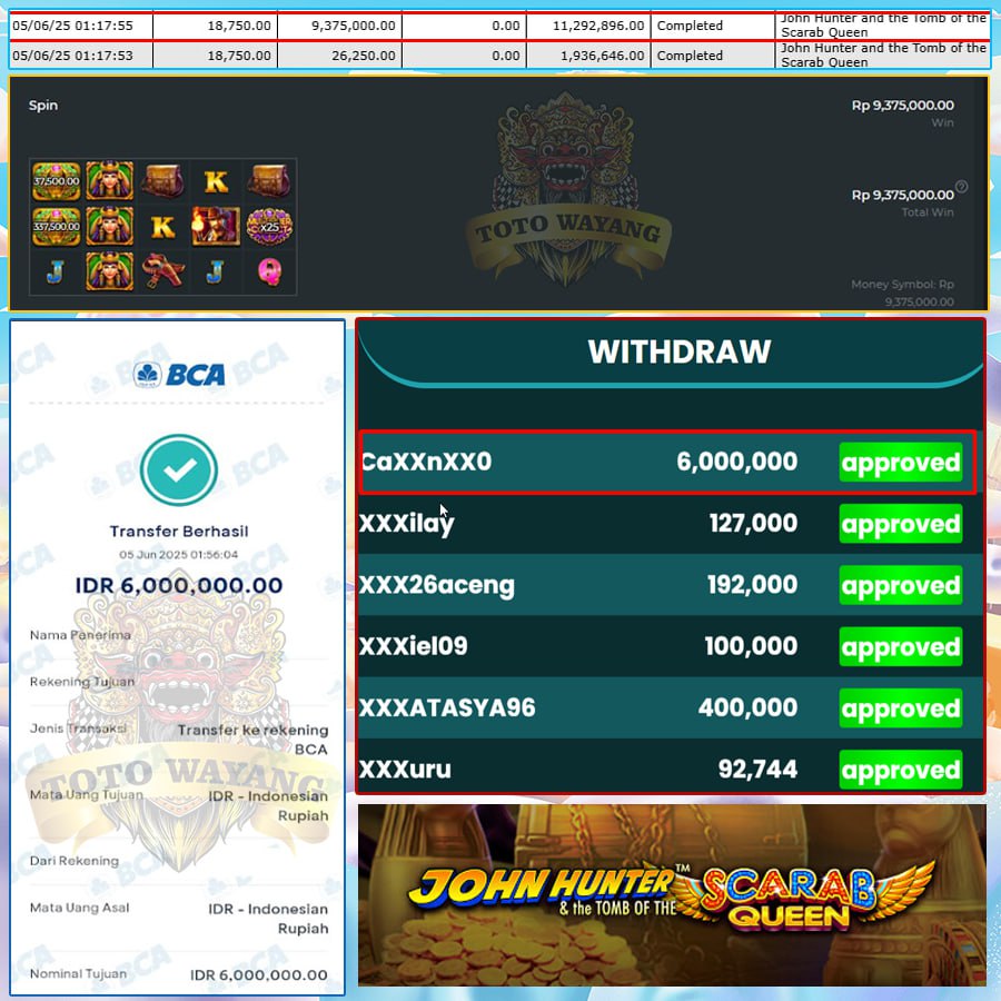 JOSSS!! MAEENN KALIII KETUAA TAMPIL BEDA LAGI DI TOTOWAYANG JEPE 9JT LANGSUNG DIBAYAR LUNASS TANPA BASA BASII!!!