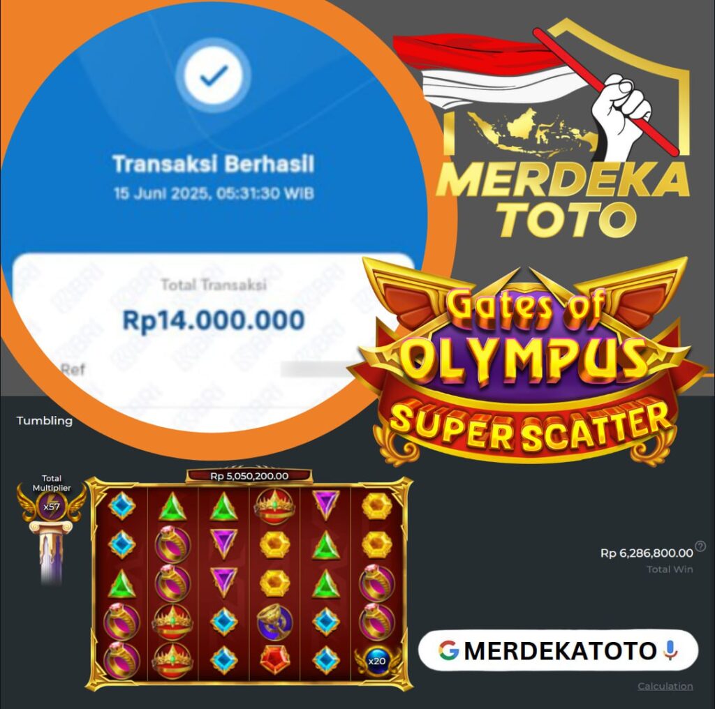 SCATTER BERUNTUN, CUAN MELEDAK 14JT MERDEKATOTO BAYAR CEPAT TANPA DRAMA!