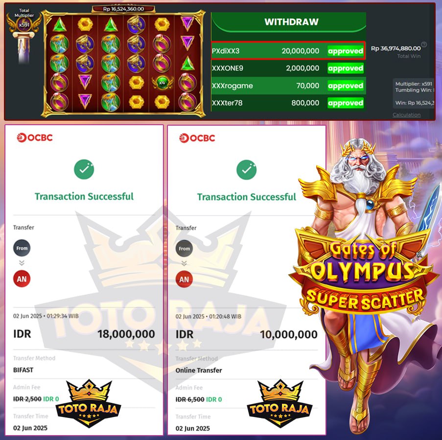 GATES OF OLYMPUS SUPER SCATTER NGAMUK!! CUAN 20JT LAGI DI TOTORAJA!!